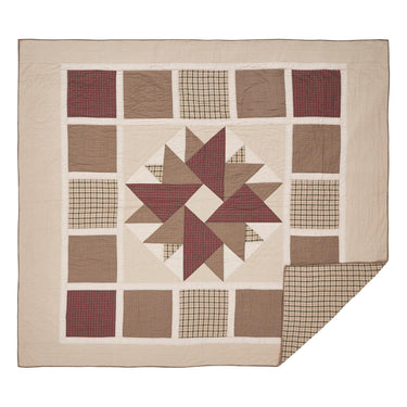 Cider Mill California King Quilt 130Wx115L VHC Brands - The Fox Decor
